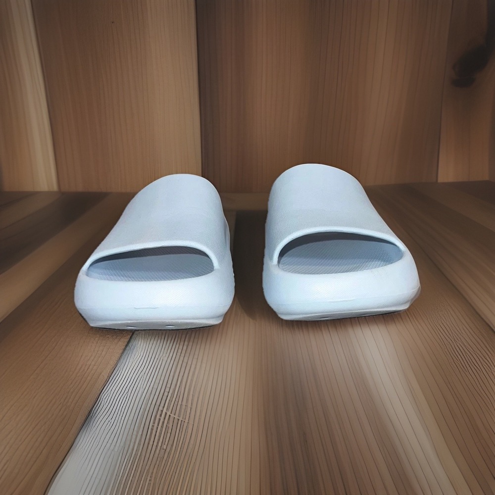 Mad Love Spa Salon Slipon Sandal Slipper Pale Blue 8